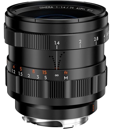 Amazon.com : Voigtlander Ultron 75mm f/1.9 VM Lens for Leica M
